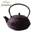 mini cast iron pots tea kettle and teapot for camping hiking